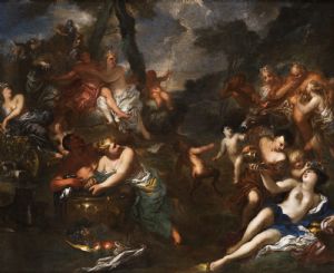 Pietro Dandini, auch bekannt als "Pier Dandini", (1646 Florenz - 1712 ), BACCANALE